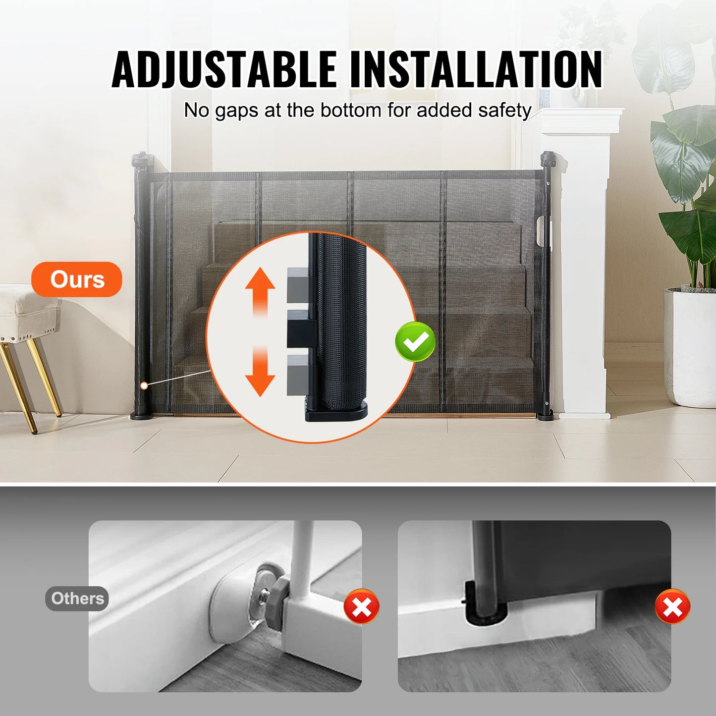 Pets Retractable Dog Gates