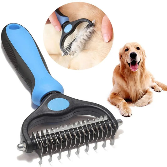 Dog Brush Pet Hair Remover Professional Pet Shedding Brush for Dogs Cats