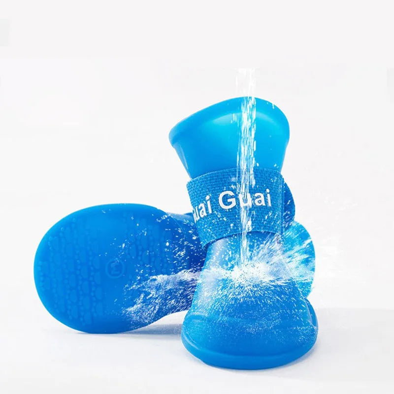 Pet WaterProof Rainshoe Anti-slip Rubber Boot