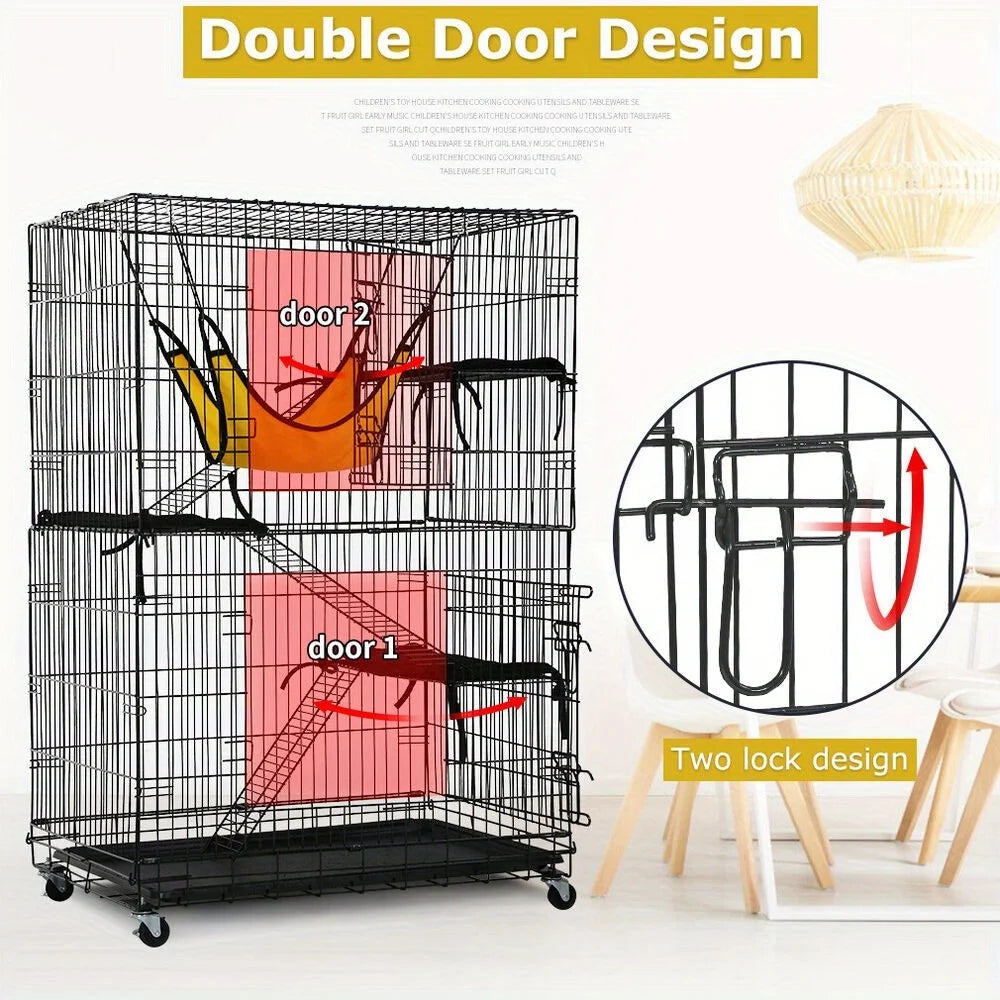 4-Tier Cat Cage Playpen