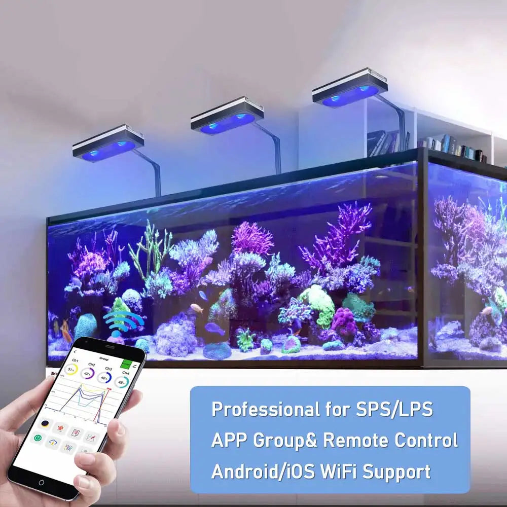 Professional Marine Aquarium Lamp for Reef Coral SPS/LPS Nano Aquarium