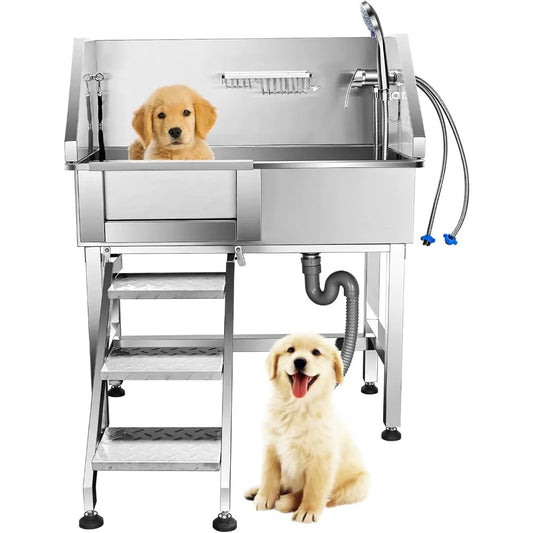 Grooming Tub Bathinsg Station Professional Pet Wash Station Bathtub for Home