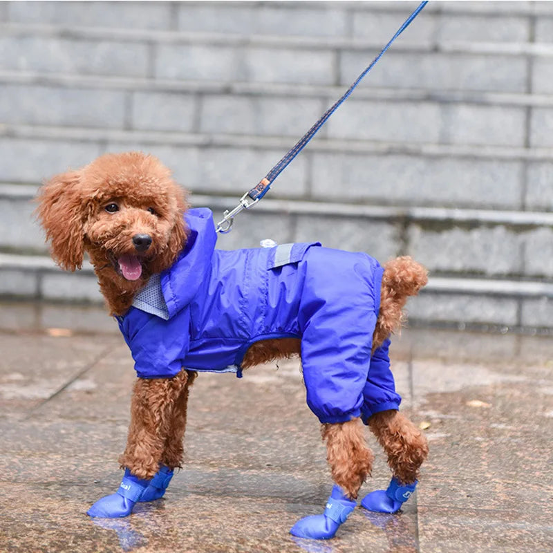 Pet WaterProof Rainshoe Anti-slip Rubber Boot