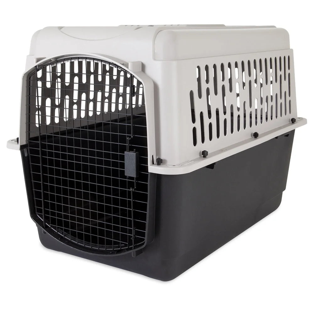 Large Dog Crate Plastic Carrier Heavy Duty Airline Approved Safe Secure