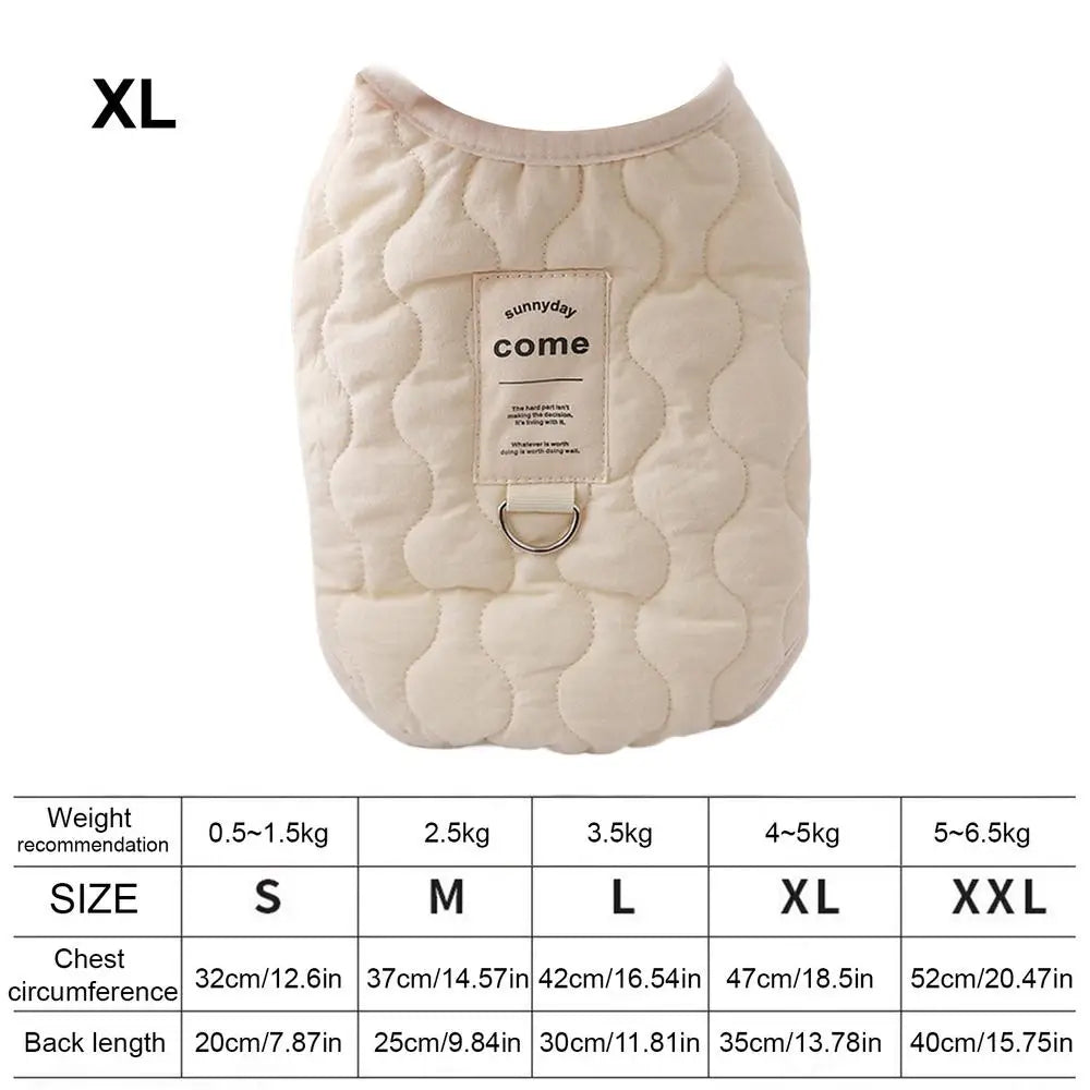 Winter Coat Jacket Winter Vest For Small Dogs Cats