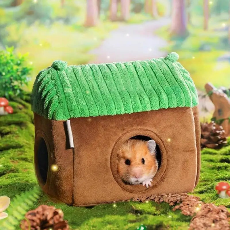 Small Animal Tube Cage House Hamster  Guinea Tunnel House Double Sided