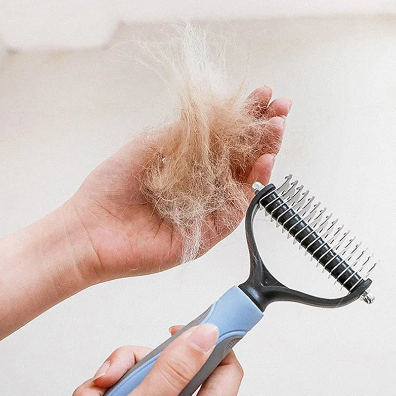 Dog Brush Pet Hair Remover Professional Pet Shedding Brush for Dogs Cats