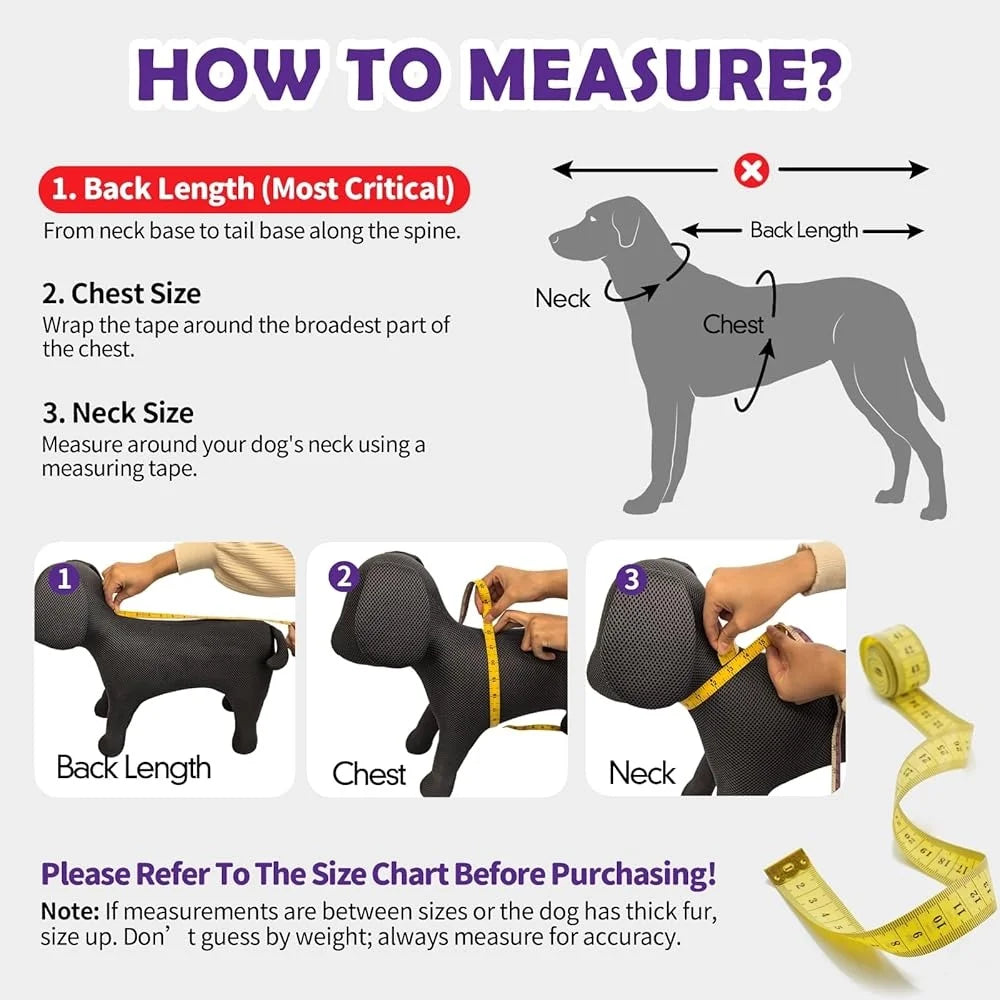 Reversible Waterproof Dog Raincoat Adjustable Slicker Poncho with Leash Hole