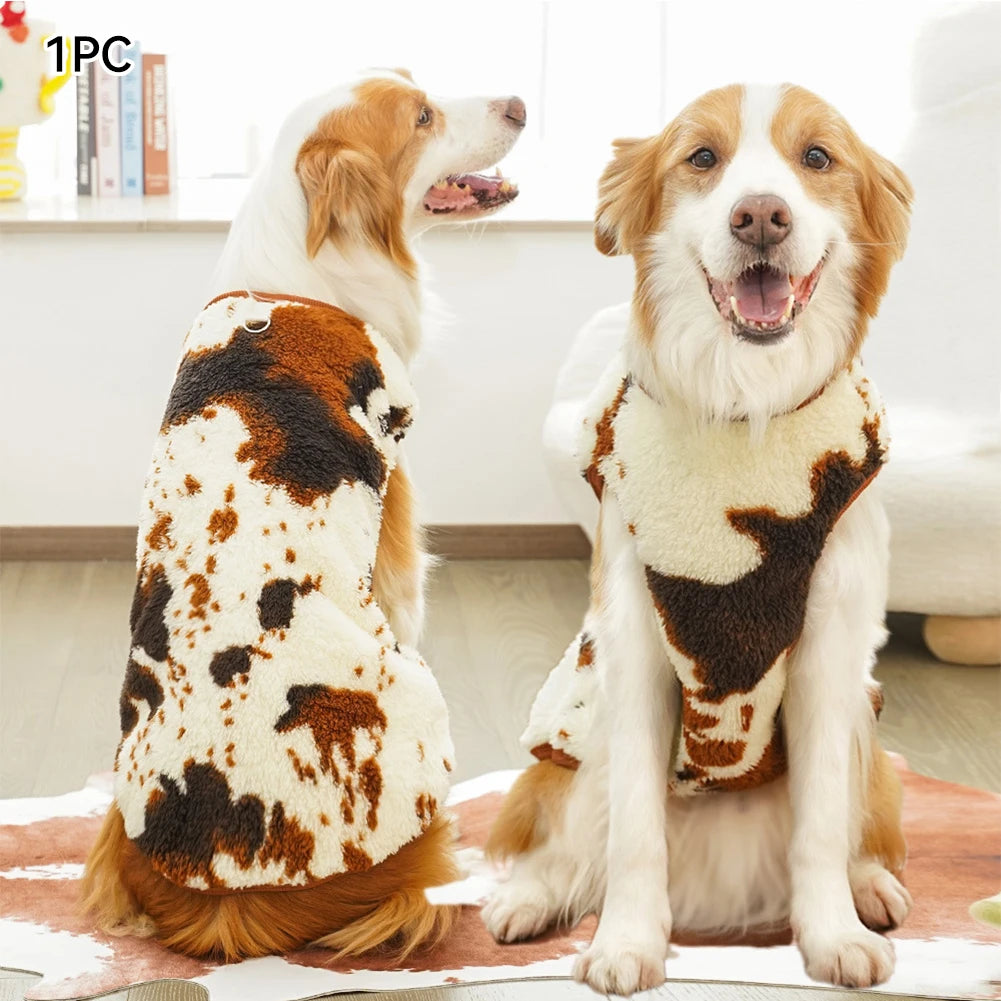 Warm Flannel Clothes Winter Dog Cat Coat Pet Clothes