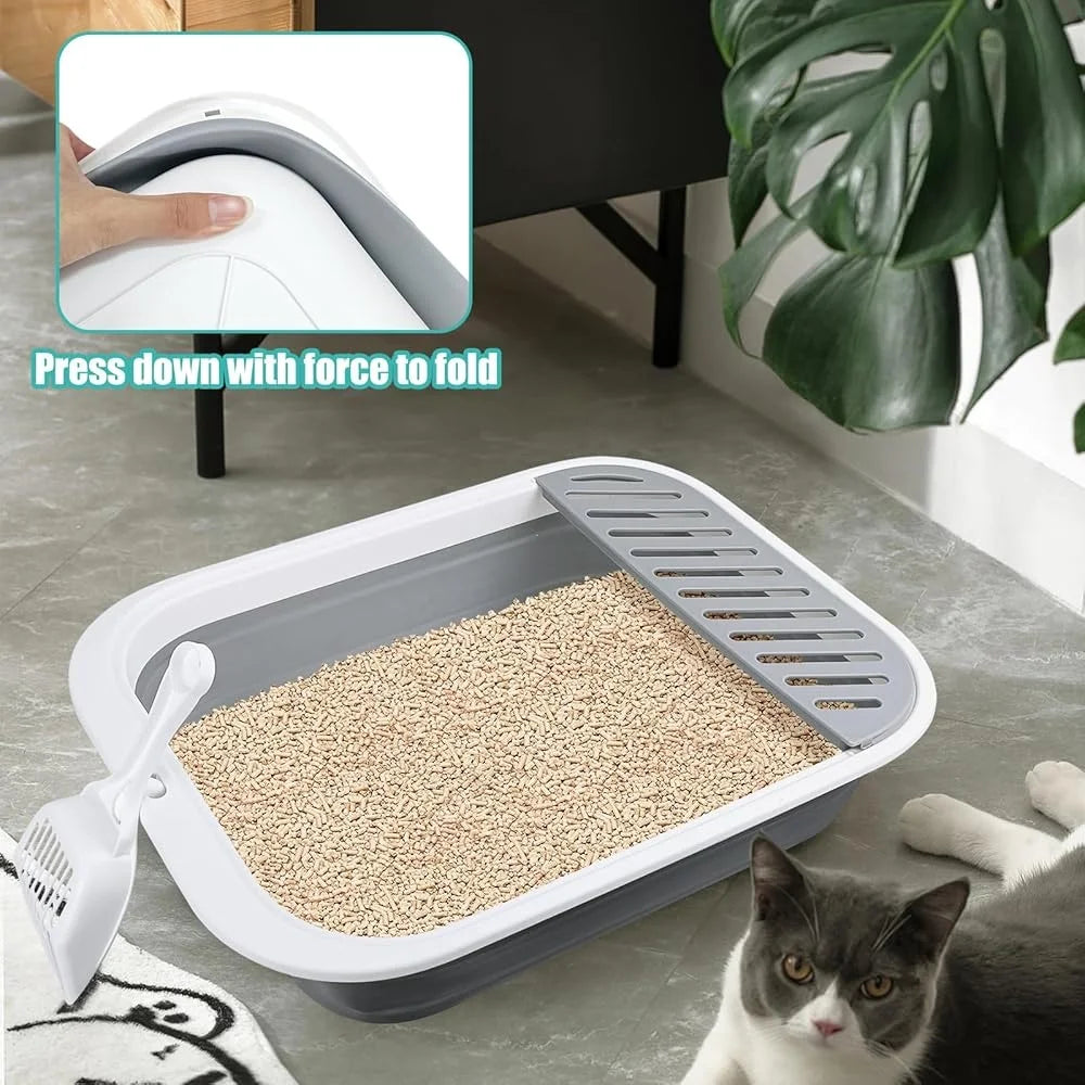 Foldable Cat Litter Box Waterproof