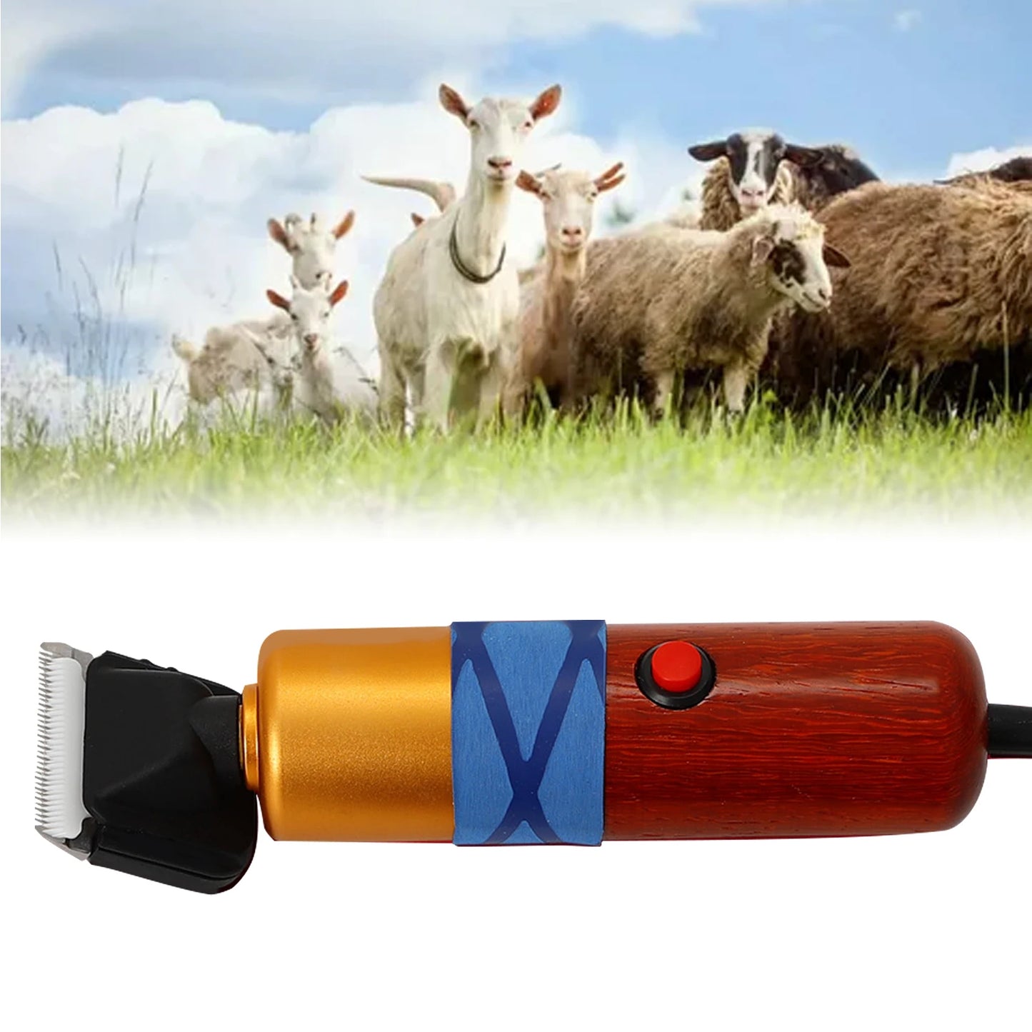 Electric Shearing Clippers Sheep Goat Shears Pets Dogs Rabbit Shearing Shaver