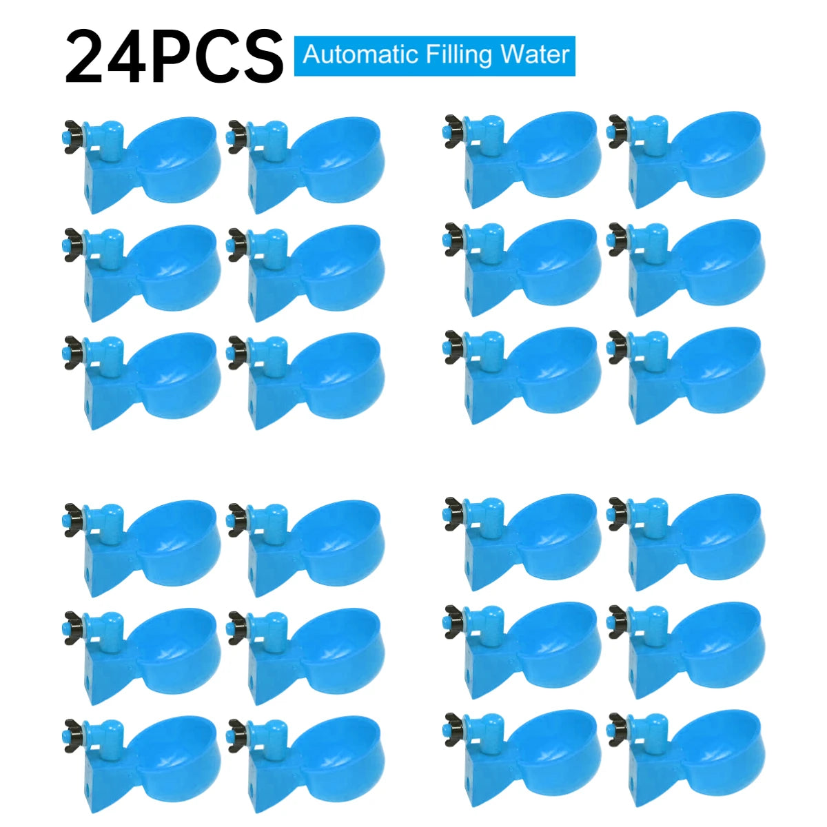 36-1PCS  Drinking Cup Automatic Feeder Poultry