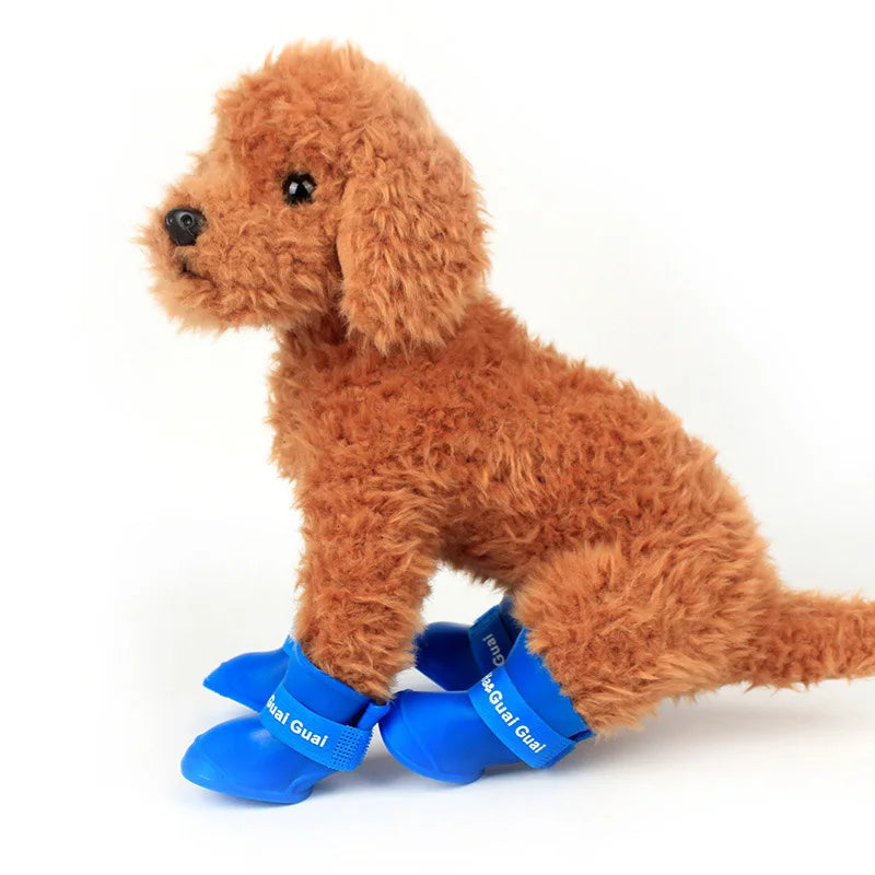 Pet WaterProof Rainshoe Anti-slip Rubber Boot