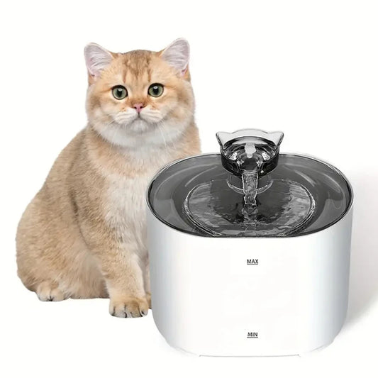 Ultra-Quiet Pump Dispenser Water Bowl, Multiple Pets Water Fountain