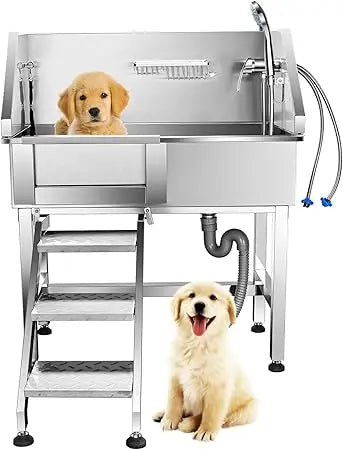 Grooming Tub Bathinsg Station Professional Pet Wash Station Bathtub for Home