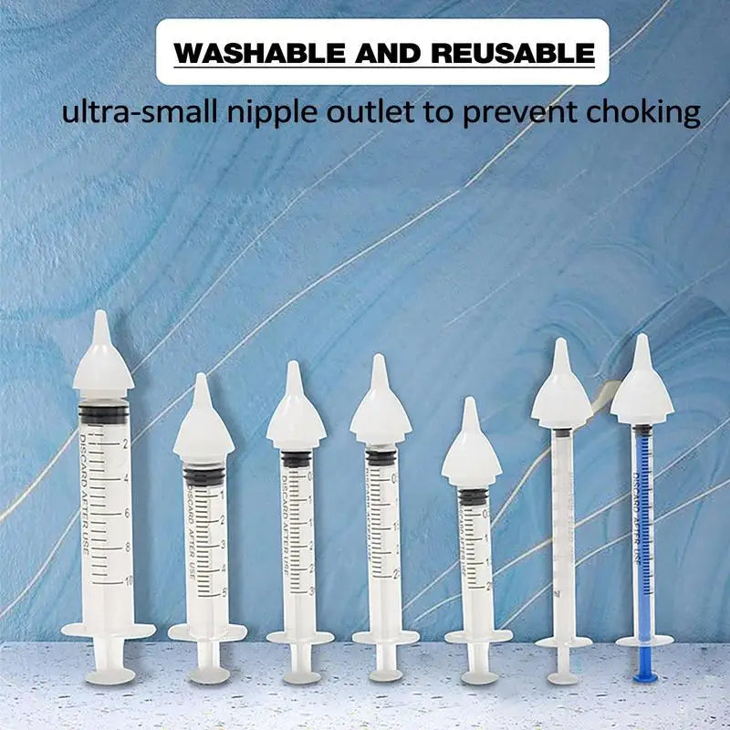 Universal Pet Feeding Nipple White small pet feeding