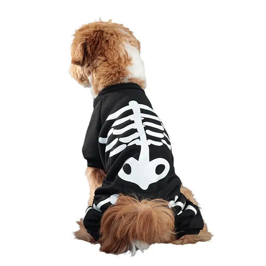 Halloween Pet Outfit Dress Up Pet Clothes Dog  Jumpsuit Pet Outfit