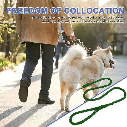 Long Rope Dog Lease Training Strong & Thick Multifunctional Leashes For Large