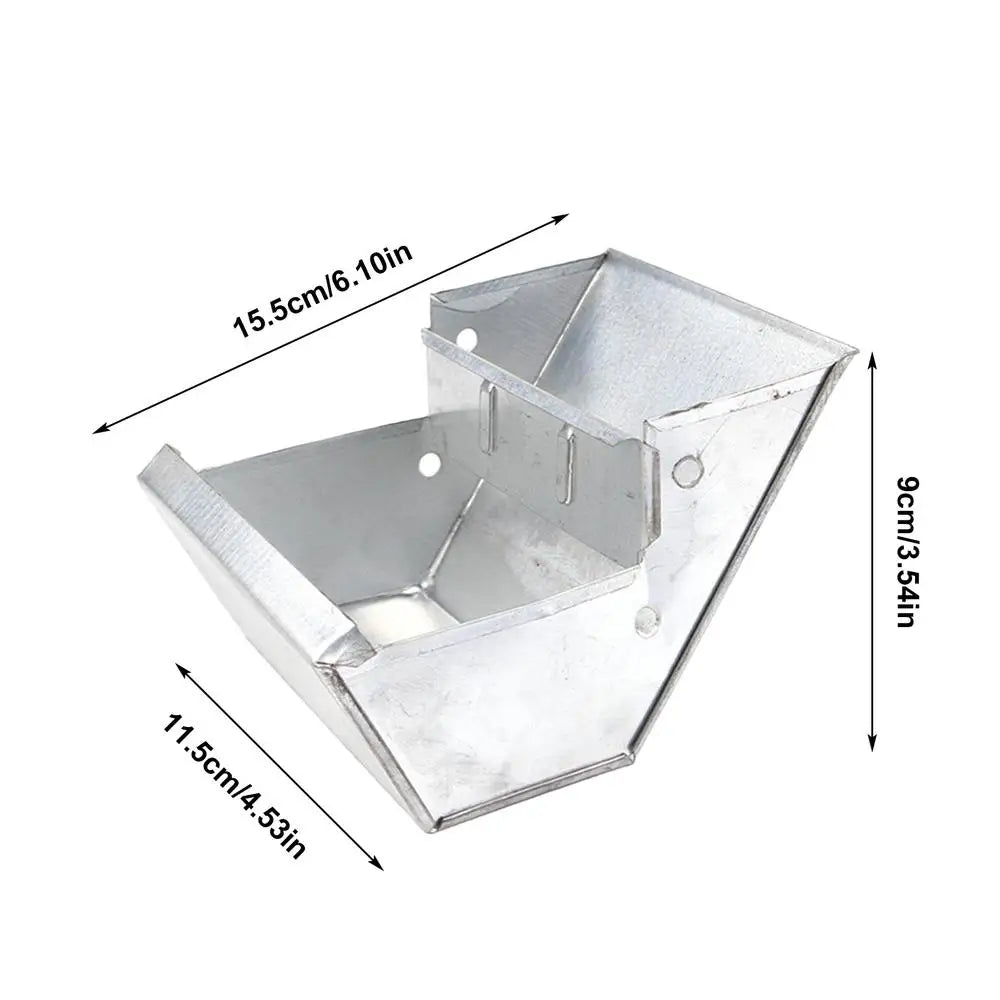 Metal Drinker Food Bowl  For Rabbits And Small Animals