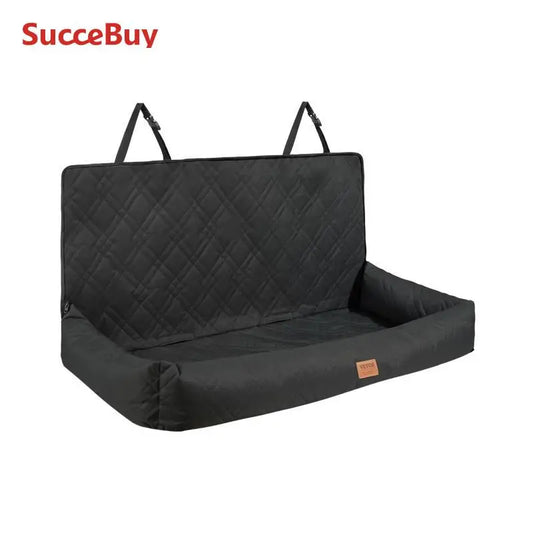 Waterproof Dog Booster Seat Pet Car Seat with Clip-On Safety Leash