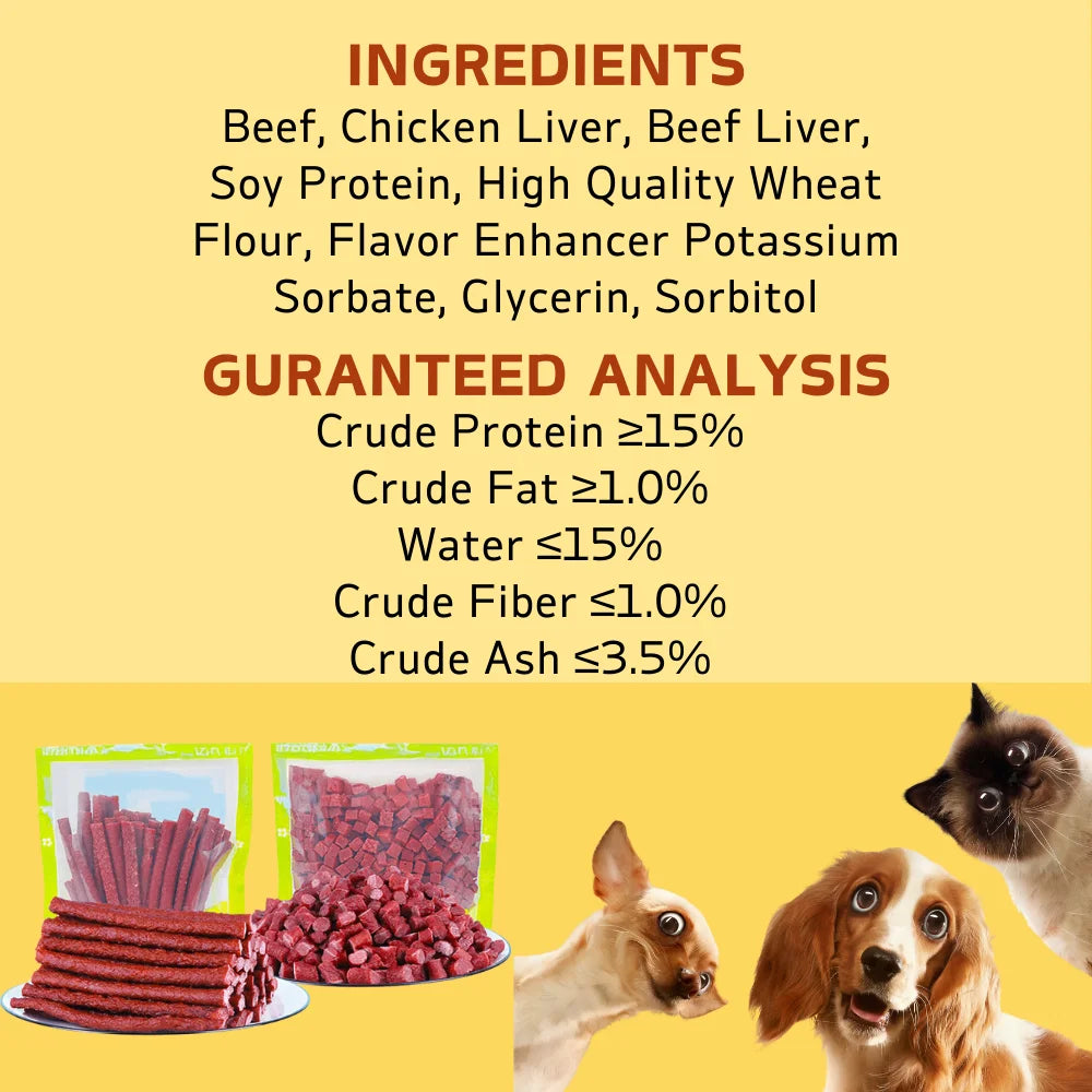 Beef Stick, All Natural Ingredients, Natural Dog Treats,