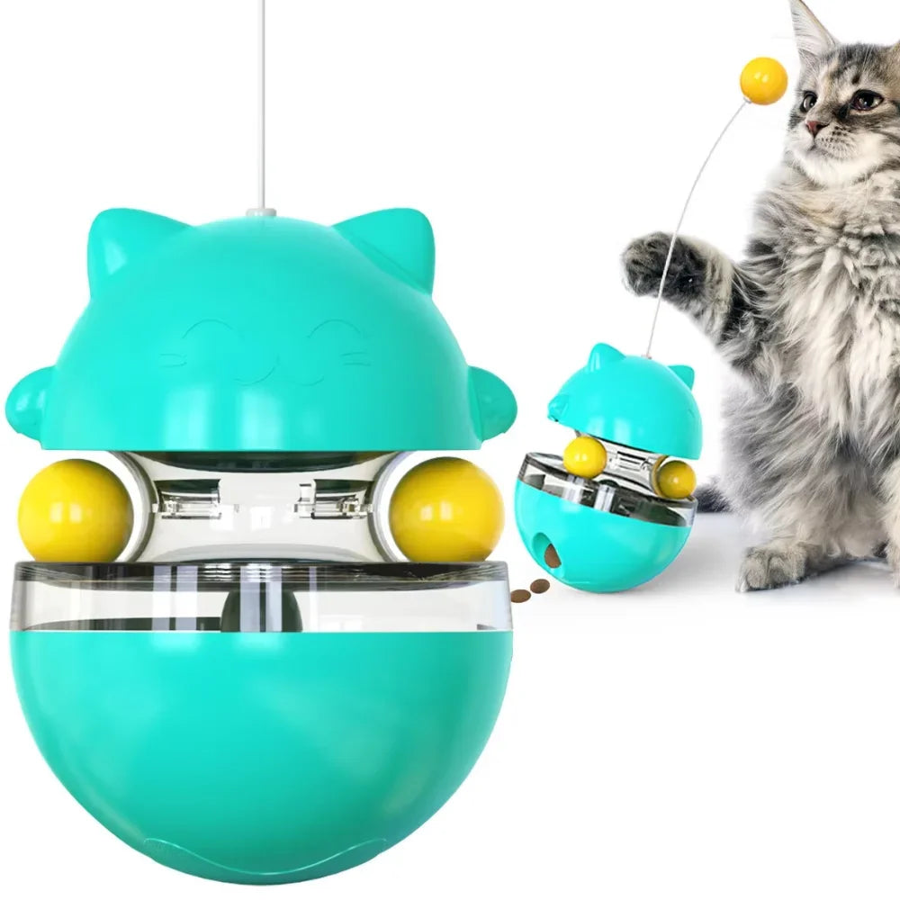 Environmental- Two Layer Turntable Toy Cat Relieve Boredom Funny Cat Interactive Cat Toy Toddler toys Hierba gatera Flying bird