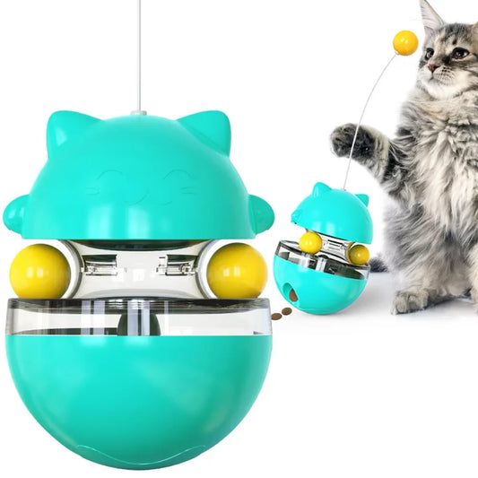 Environmental- Two Layer Turntable Toy Cat Relieve Boredom Funny Cat Interactive Cat Toy Toddler toys Hierba gatera Flying bird