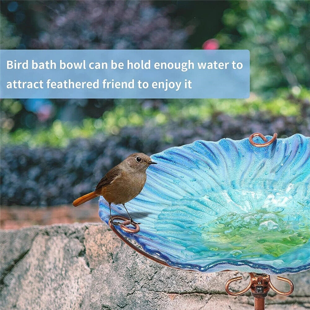 Bird Water Bath Birdfeeder Bowl