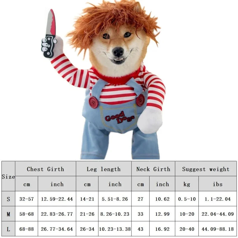 Funny Dog Horror Movie Clothes