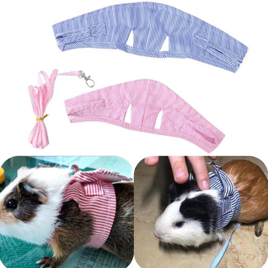Guinea Pig Harness  Ferret Chinchilla Bunny Puppy Mesh Chest Strap