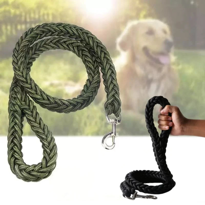 Nylon Braided Traction Rope Pet Walking Thick Hand Rope