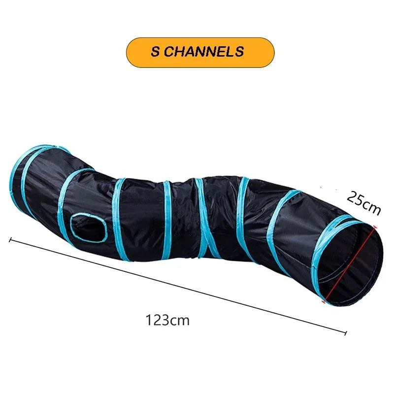 Foldable Cats Tunnel Cat Toy