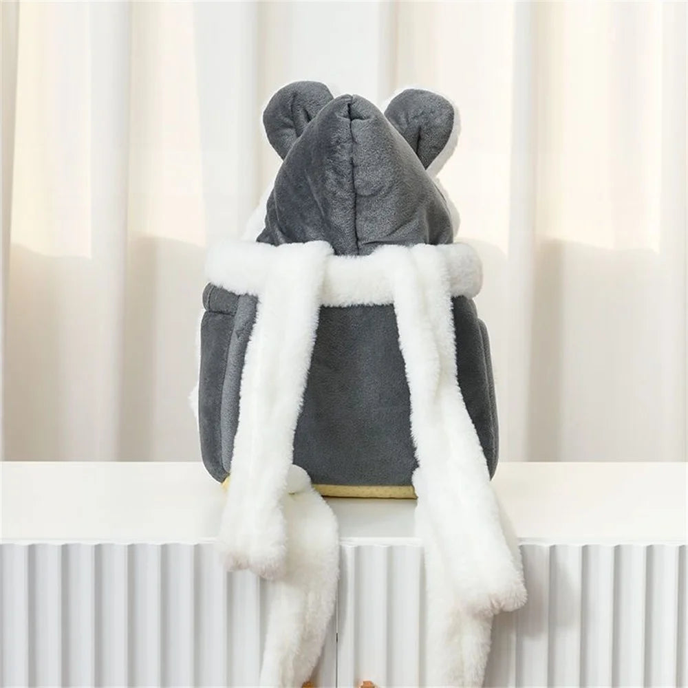 Outdoor Travel Chihuahua Puppy Dog Carrier Bacpack Winter Warm Pet Carrying Bags for Small Dogs