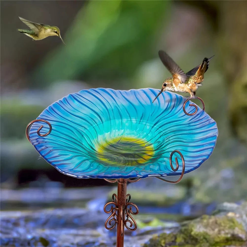 Bird Water Bath Birdfeeder Bowl