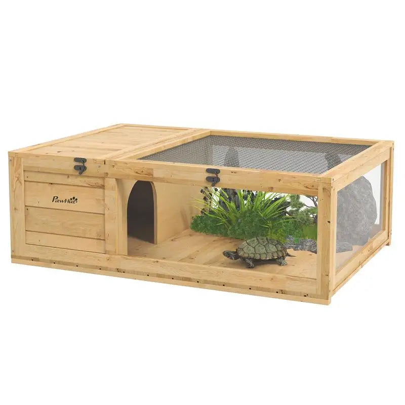 Habitat Enclosure Reptile Cage for Tortoises, Lizards, and Geckos