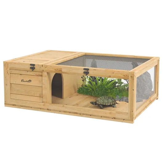 Habitat Enclosure Reptile Cage for Tortoises, Lizards, and Geckos