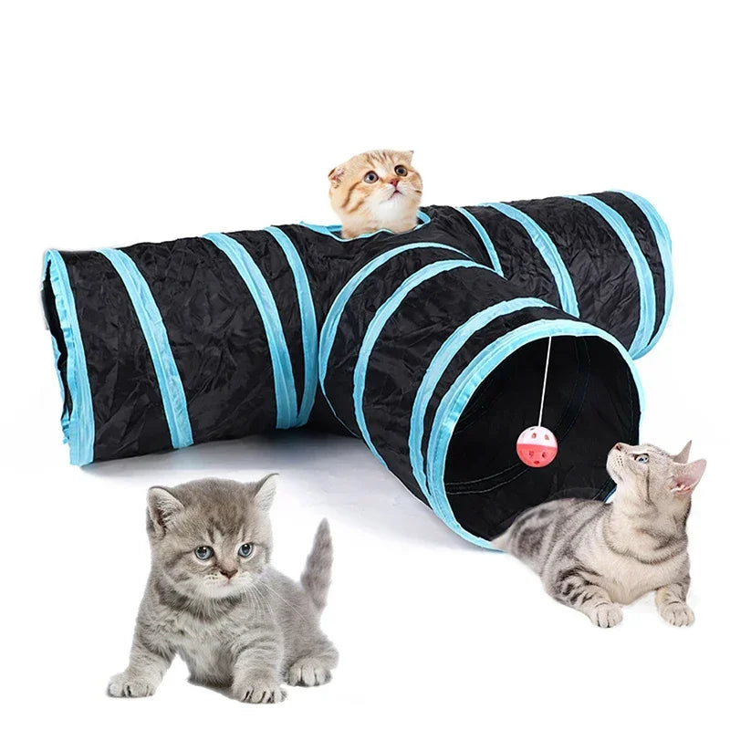 Foldable Cats Tunnel Cat Toy