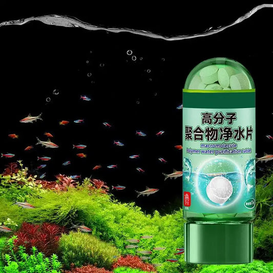 Aquarium Water Filter Fish Supplies Potable Aqua Tablets Natural Fish Tank Accessories