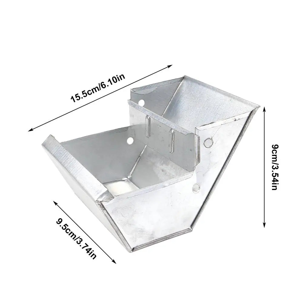 Metal Drinker Food Bowl  For Rabbits And Small Animals