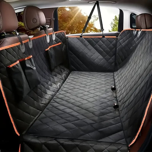 Dog Car Seat Cover for Pets 100% Waterproof Seat Cover Hammock Scratch Proof Nonslip
