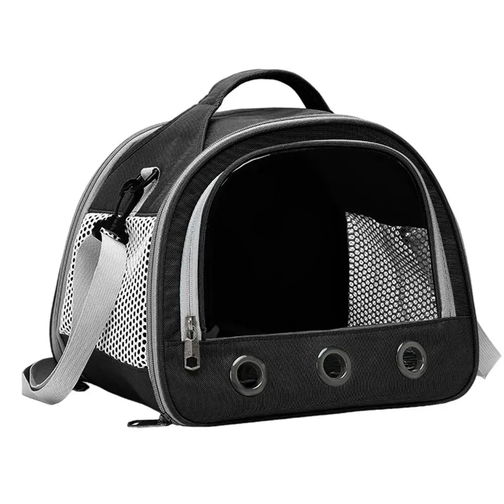 Travel Carrier Bag Foldable & Handheld Breathable For Parrot Hamster Pigeon