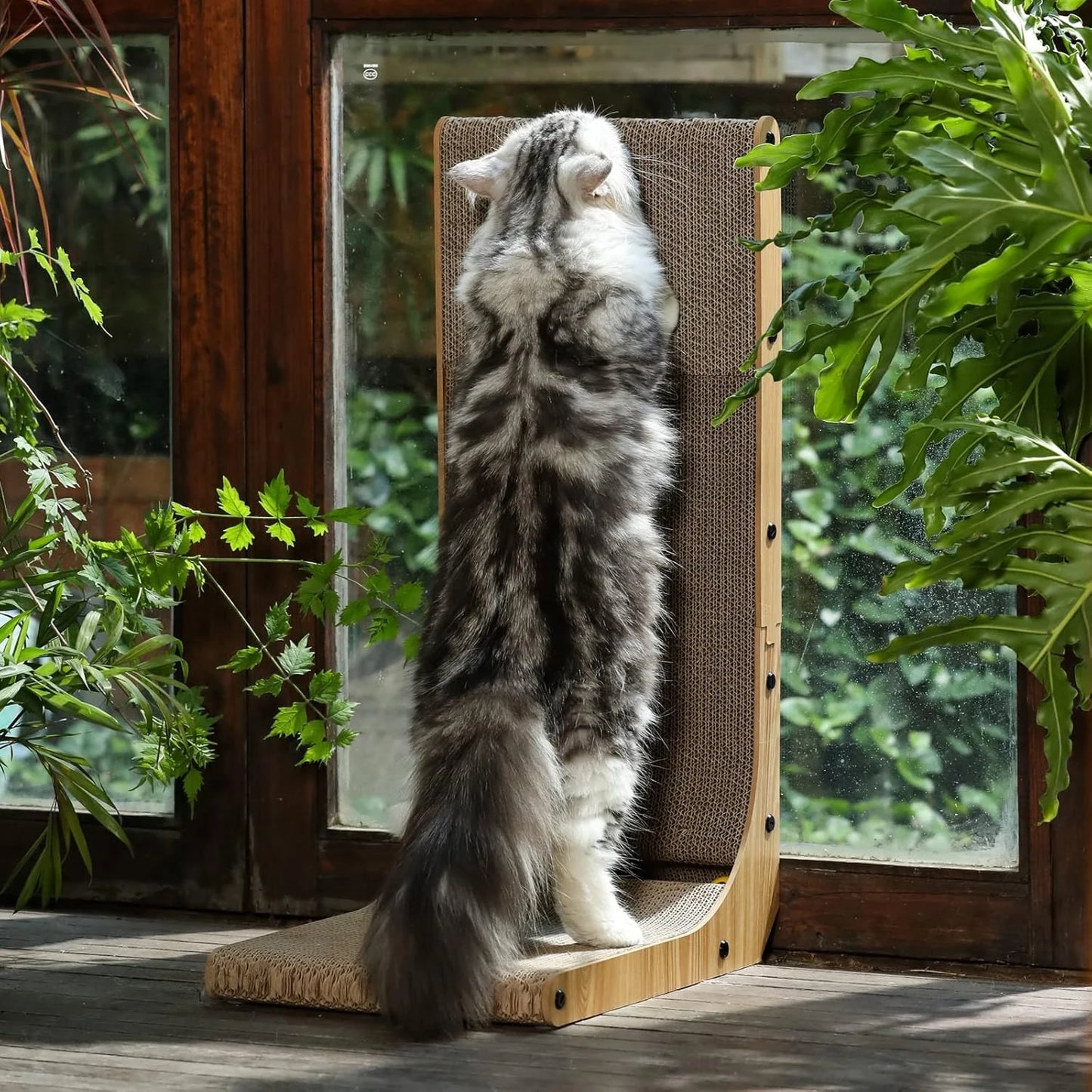 Wall-Mounted Vertical Cat Scratching Board,
