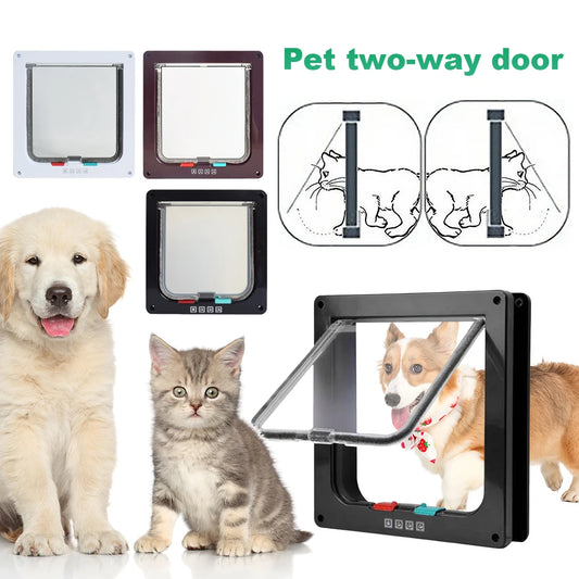Puppy Kitten Safety In & out Pet Door