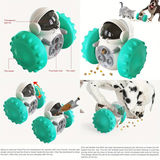 Interactive Dog Puzzle Toy for Small & Medium Breeds , Slow Feeder Treat Dispenser,