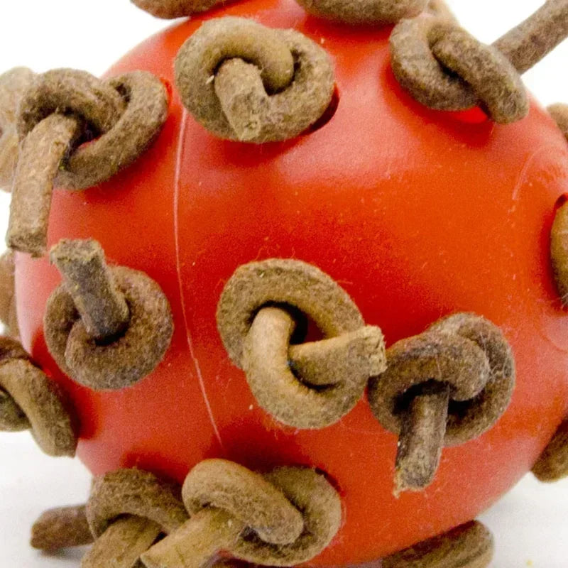 Bird Ball Chew Toy with Knots Suitable forParrot  Cockatoo