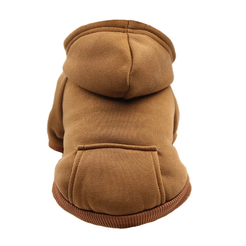 Dog Hoodie Winter Warm Dog Clothes for Small Medium Dogs