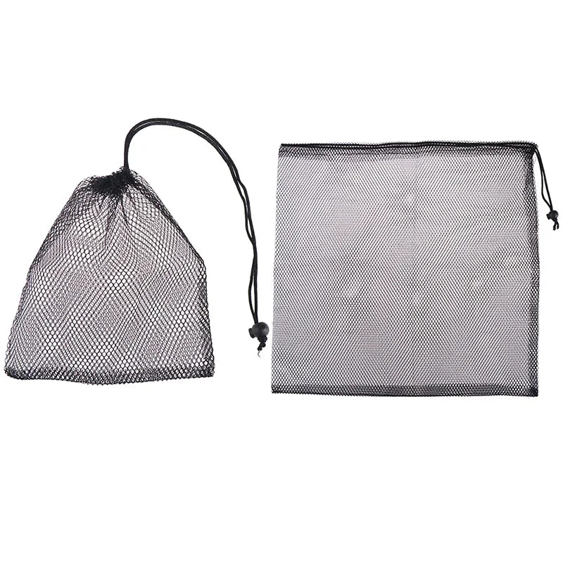 4pc Aquarium Filter Bag Fish Tank Mesh Bag Net Pond Bio Ball Active Carbon Isolation Beta fish tank Fish box Aquarium lamp