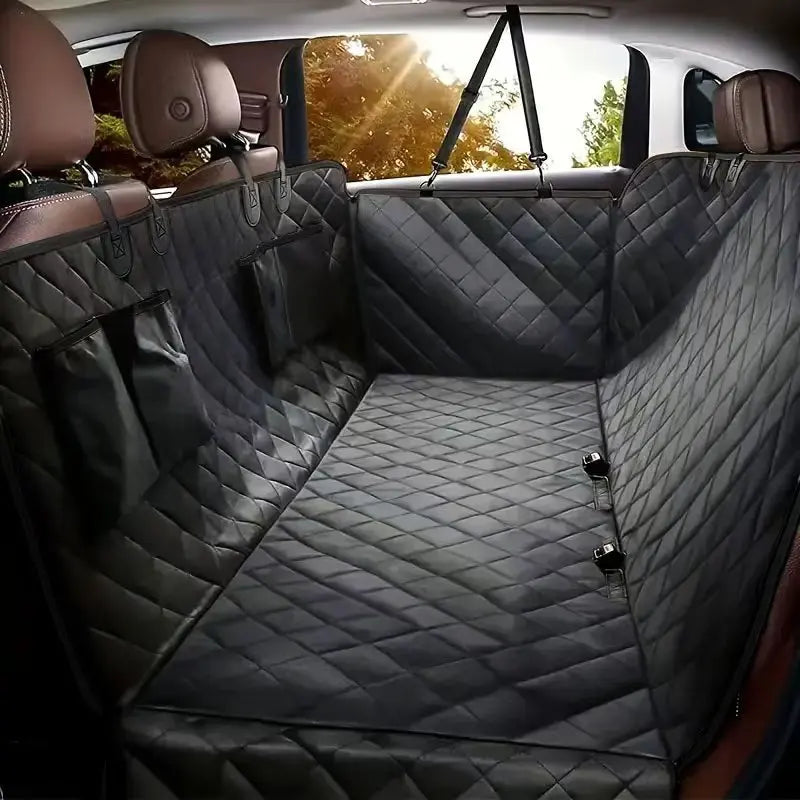 Dog Car Seat Cover for Pets 100% Waterproof Seat Cover Hammock Scratch Proof Nonslip