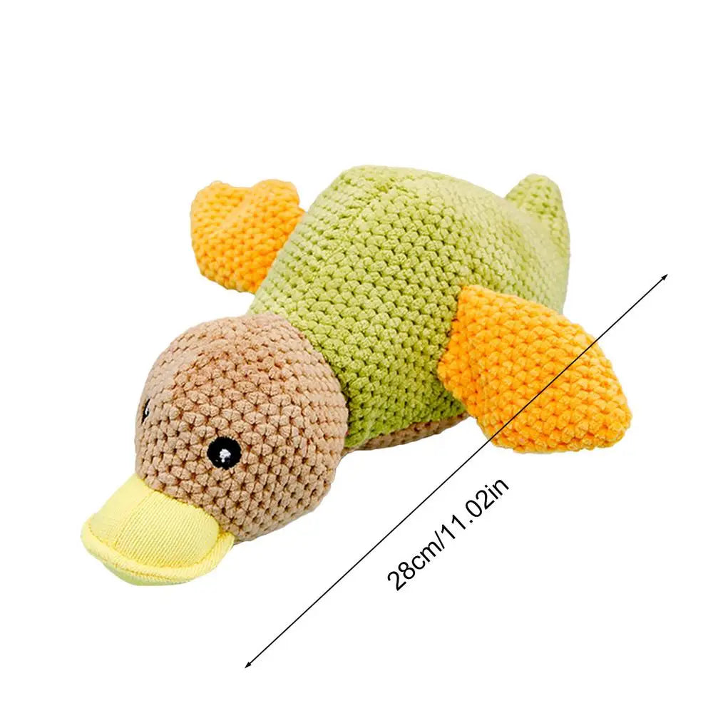 Stuffed Squeaky Duck Dog Toy