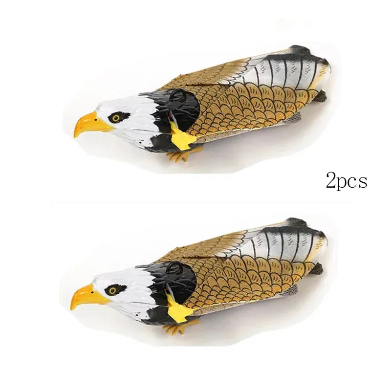 Simulation Bird Interactive Cat Toys Electric Hanging Eagle Flying Bird